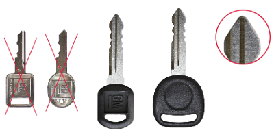 5/8" Receiver Lock GM EARLY MODEL :: BOLT Lock